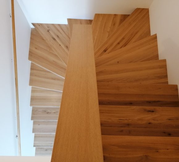 Tölgyfa lépcső